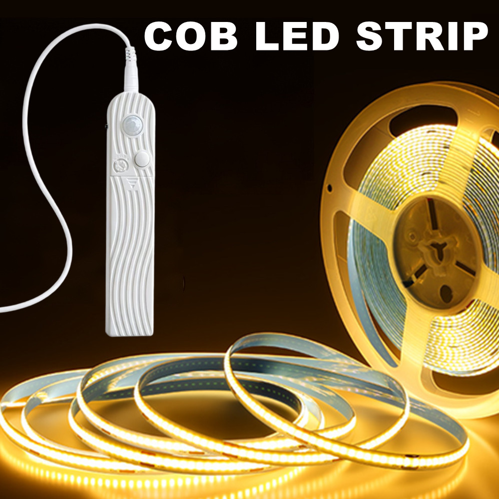 Actinic Blue Led - Striscia LED COB 8MM 5V con