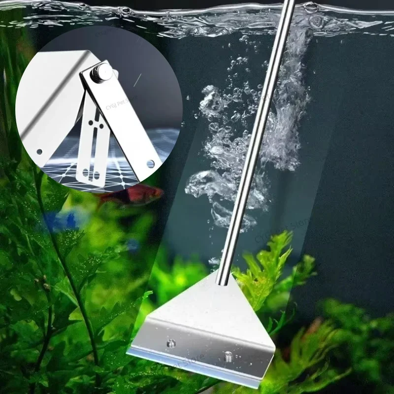 Marine Aquarium Glass Scraper - Strumento per la pulizia dell'acquario Rimozione