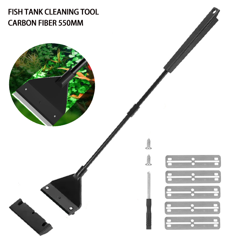 Marine Aquarium Glass Scraper - Strumento per la Pulizia dell'Acquario, Raschietto