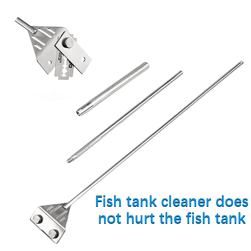 Marine Aquarium Glass Scraper - Raschietto per alghe Strumento per la