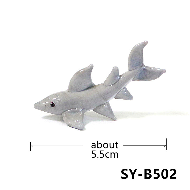 Statuetta di Squalo in Vetro F - Marine Aquarium Design recensione e prezzo
