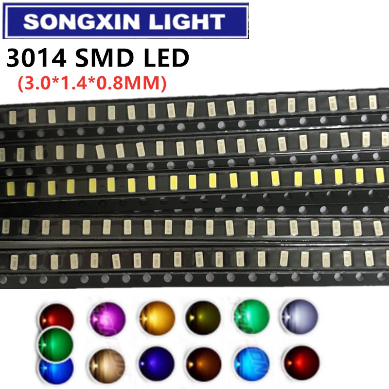 100 pezzi Nuovo 3014 0,1 W 3,0 - Actinic Blue Led recensione e prezzo