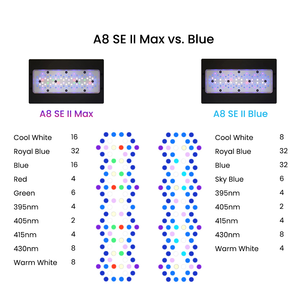 Luce LED per Acquario Marino A - Aquarium Marine Blue recensione e prezzo