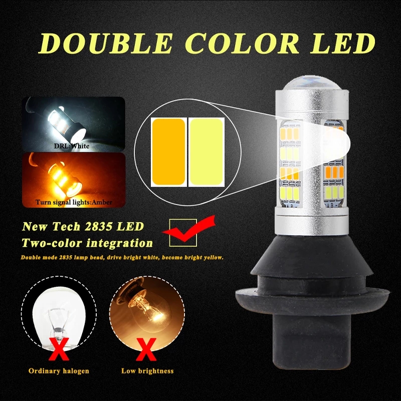 DRL indicatore di direzione PY - Actinic Blue Led recensione e prezzo