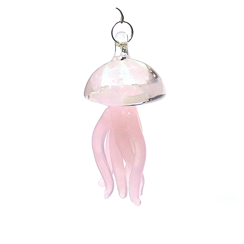 Ciondolo in vetro medusa rosa  - Aquarium And Marine recensione e prezzo