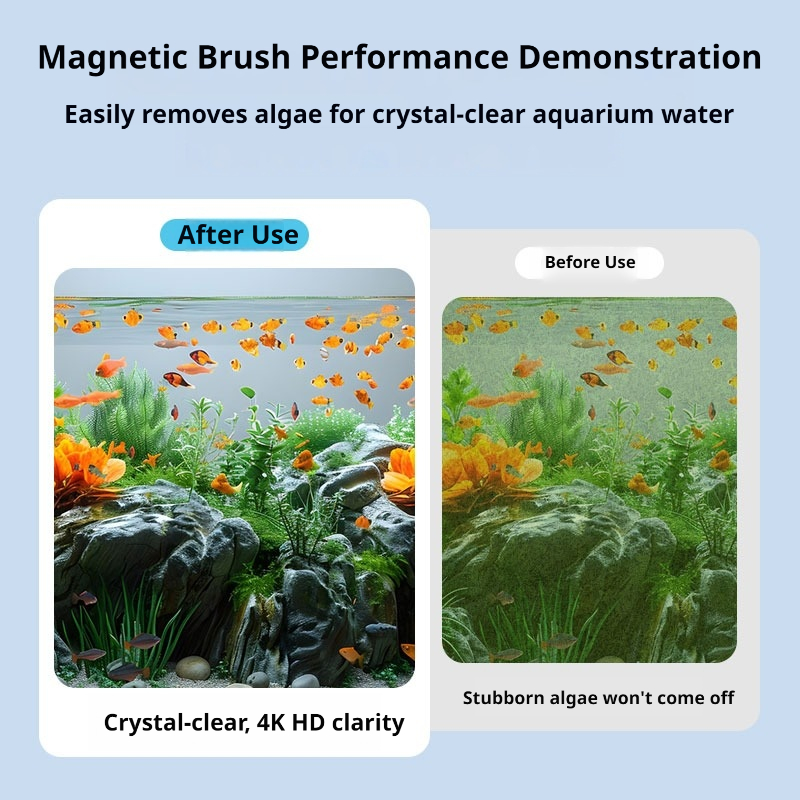 Spazzola magnetica per acquari - Marine Aquarium Glass Scraper recensione e prezzo